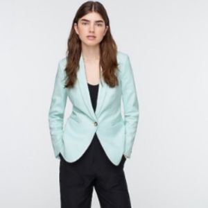J. Crew Parke Stretch Linen Blazer